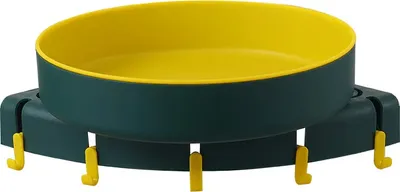 Obrázek produktu pro Sprchová Otočná police, Otočný stojan, Oganizér do koupelny, Otočný organizér do sprchy, Úložná řešení do koupelny, Organizér - SPACESAVER Zelená
