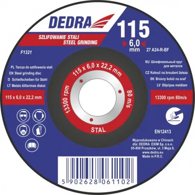 Produktbild von DEDRA Kotúč rezný na oceľ 230x6x22,2 mm - F1325