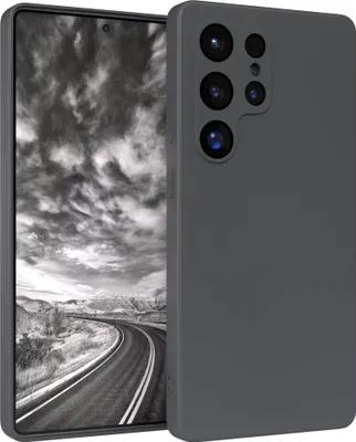 Produktbild von EAZY CASE - TPU Hülle für Samsung Galaxy S25 Ultra, TPU Case stoßfeste Handyhülle, weiches Cover mit Kameraschutz, Silikonhülle in Grau