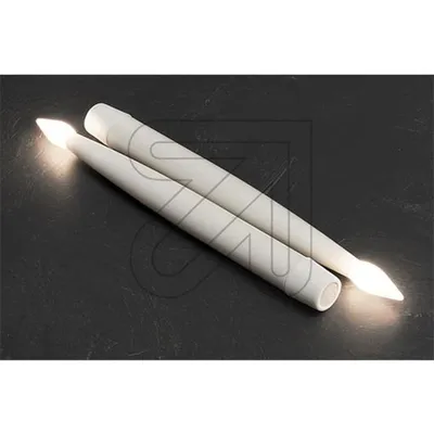 Produktbild von LED Decoration Kerzen 2er Set 23,5cm warmweiß Konstsmide 1978-100