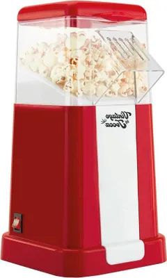 Image de Machine à pop-corn à air chaud rétro 1200 W