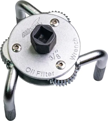 Produktbild von Ölfilter Demontage Werkzeug Spinne 3-armig bis 65-120 mm 3/8" Aufsatz