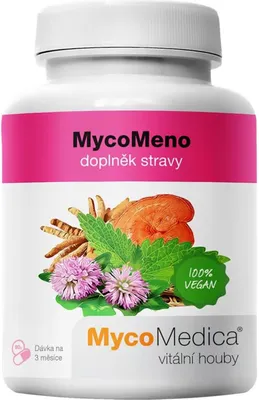 Obrázok produktu pre MycoMeno v optimálnej koncentrácii MycoMedica 90 bylinných kapsúl.