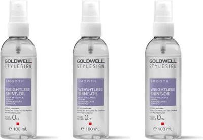 Produktbild von Stylesign Smooth Schwereloses Glanz-Öl 3x100 ml