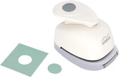 Obrázok produktu pre Ručný dierovač na karty – ostrý a hladký – kruh s priemerom 3/4 palca – nastaviteľný