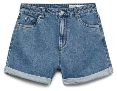 Zdjęcie produktu dla Vero Moda VMZURI HR Luźne szorty jeansowe MIX GA Jasnoniebieskie dżinsy L