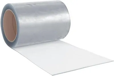 Produktbild von PVC-Streifenvorhang 300x2,6 mm, 10 m, transparent, für Tür, Temperaturisolierung, Staub- und Insektenschutz