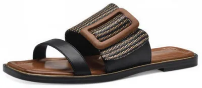 Produktbild von Tamaris pantolettemodel 2710442 Pantolette schwarz-kombiniert in Gr. 41