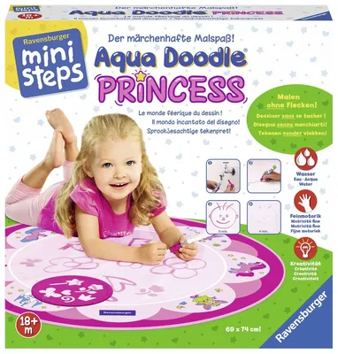 Produktbild von Ravensburger ministeps, Aqua Doodle Princess, Junge/Mädchen
