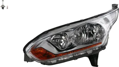 Produktbild von Scheinwerfer passend für Ford Transit Connect 13 13-18 LI + Leuchtmittel 1807866 1819688 1827690 DT1113W030AA DT1113W030AC Johns