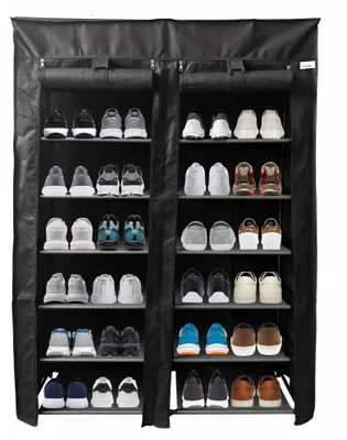 Imagen del producto de Armario para zapatos Lendo Online  90x28x126 cm Acero