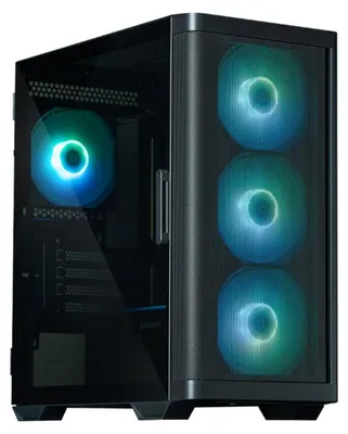 Zdjęcie produktu dla Zalman M4 Black, Mini Tower, PC, Czarny, micro ATX, Mini-ITX, Plastik, Stal, Szkło hartowane, 15,7 cm