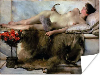 Produktbild von MuchoWow® Poster Im Tepidarium - Lawrence Alma Tadema 80x60 cm - Kunst für zu Hause