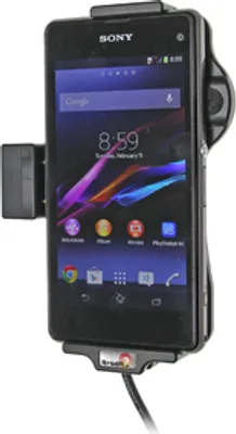 Produktbild von Brodit Gerätehalter 513597 mit Ladefunktion - für Smartphones - Sony Xperia Z1 Compact