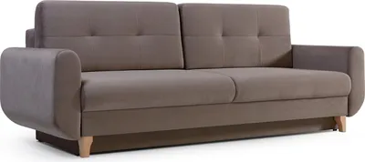 Produktbild von Sofa 3-Sitzer Schlafsofa ARLET Stoff Cappuccino