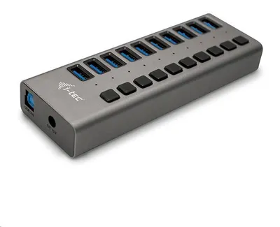 Obrázek produktu pro i-tec USB 3.0 nabíjecí HUB 10port + Power Adapter 48 W