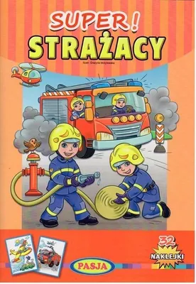Image de Strażacy Kolorowanka dla Dzieci z Naklejkami