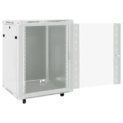 Zdjęcie produktu dla vidaXL Szafa sieciowa 15U 19" IP20 szara 60x45x86 cm