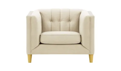 Produktbild von SLF24 - Sessel Sodre - hellbeige - Velluto 2