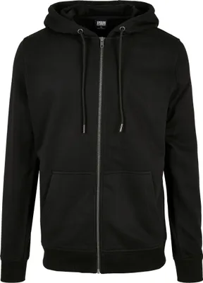 Obrázek produktu pro Pánská mikina Urban Classics Basic Terry Zip Hoody black - L