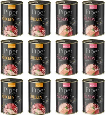 Zdjęcie produktu dla Karma mokra dla kota PIPER z kurczakiem 400g