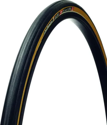 Zdjęcie produktu dla Opona szosowa Challenge Elite Pro Handmade Tubular 25-622 czarna/brązowa – długa...