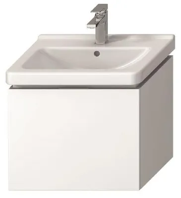 Image de Armoire de toilette sous lavabo Jika Cubito-N 48x59x42,7 cm blanc H40J4233015001