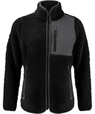 Produktbild von James Harvest - "Kingsley" Fleecejacke für Damen ET745 (M) (Schwarz)