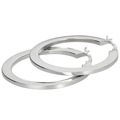 Produktbild von Miamar Damen SCR29 Creolen Silber Ohrschmuck