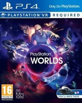 Produktbild von Sony Interactive Entertainment Playstation VR Worlds, PlayStation 4, M (Reif), Physische Medien, Virtual Reality (VR)-Headset erforderlich