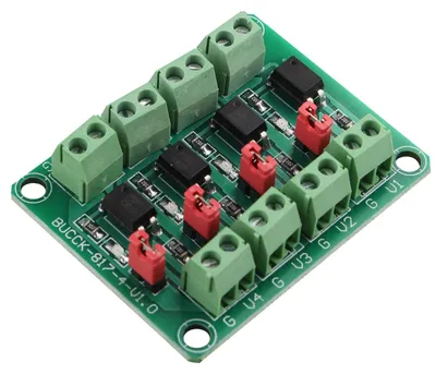 4-Kanal Optokoppler Modul PC817 3,6-30 V Treiber