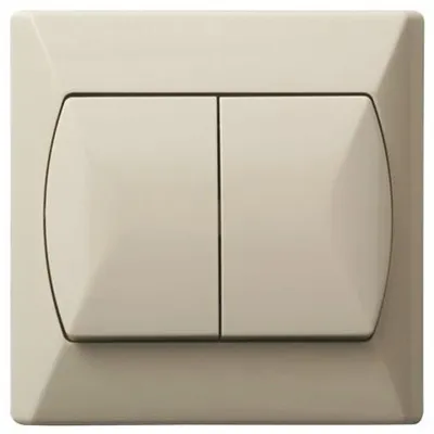 Immagine prodotto di Ospel ŁP-2A/01, Beige, IP20, 250 V, 10 A, 82 mm, 36 mm