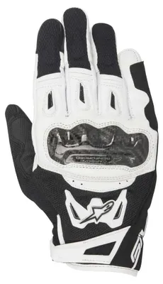 Productafbeelding van Alpinestars SMX 2 Air Carbon V2 handschoenen, wit/zwart, maat S. Wit/zwart, maat S
