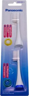 Produktbild von Panasonic WEW0935W830 Aufsteckbürsten für elektrische Zahnbürste 2 St