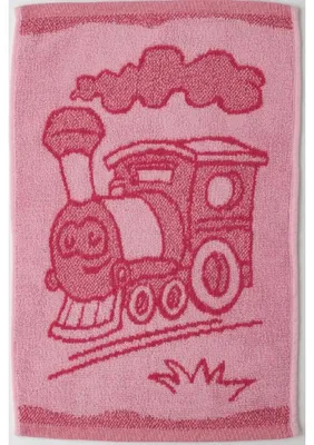 Zdjęcie produktu dla Ręcznik dziecięcy BEBÉ machine pink 30x50