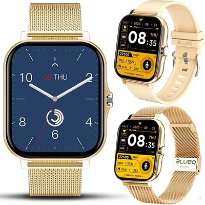 Zdjęcie produktu dla Smart Watch Square D18 Gold