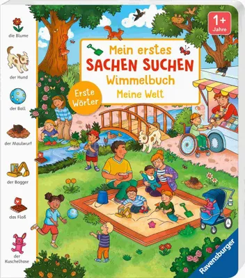 Obrázek produktu pro Mein erstes Sachen suchen Wimmelbuch: Meine Welt