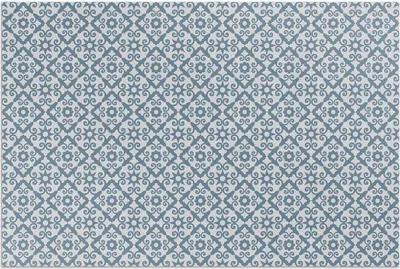 Produktbild von Ornamentales Mosaik aus dekorativen Fliesen – Vinylteppich – 140x210 cm – Outdoor Teppich – Terrasse – Wetterfest – Modern