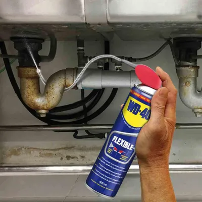 Produktbild von Vielzweck-Spray Flexible 400 ml | Rostlöser, Schmiermittel, Kontaktspray, Korrosionsschutz & Reiniger in einem | vielseitiges Spray für Haushalt, Auto & Werkstatt
