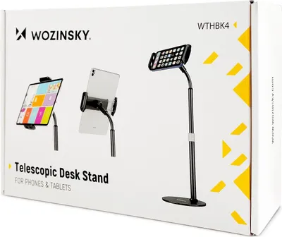 Zdjęcie produktu dla Wozinsky WTHBK4, Telefon komórkowy/Smartfon, Biurko, Wewnętrzna, Czarny