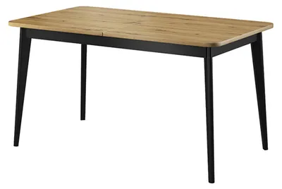 Obrázok produktu pre Moderný drevený jedálenský stôl Stoly do jedálne Rozťahovacie 140/180 cm