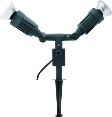 Produktbild von REV Erdspieß mit Gartenspot 2-fach IP44 1,4m 2xE27 grün