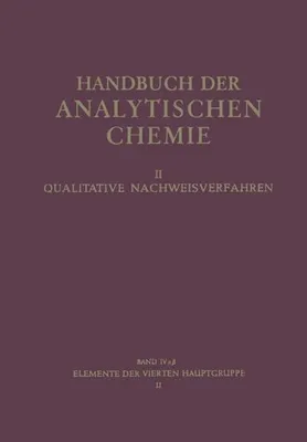 Obrázok produktu pre Elemente der Vierten Hauptgruppe