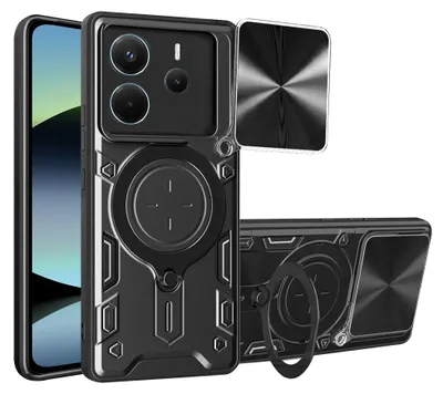 Obrázok produktu pre Techsuit CamGuard Pro Kryt pre Xiaomi Redmi Note 14 4G – čierny