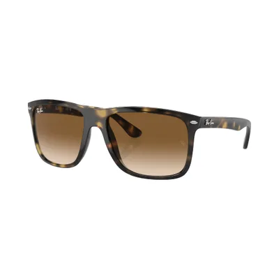 Imagen del producto de Ray-Ban BOYFRIEND TWO, color marrón oscuro sobre montura havana