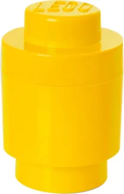 Produktbild von LEGO Aufbewahrungsstein STORAGE BRICK 1 ROUND 950 ml gelb