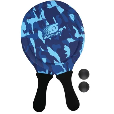Produktbild von sunflex Beach Ball Set Camo blau