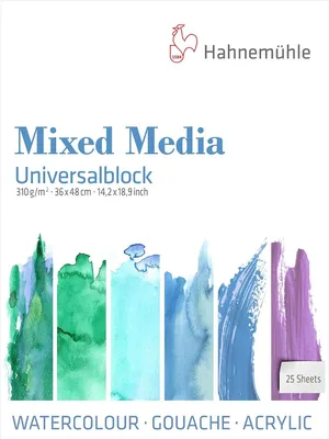 Obrázek produktu pro Blok o hmotnosti 310 g/m² - formát 36 x 48 cm - 25 listů