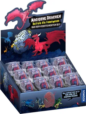 Image de Franckh-Kosmos Œufs de dragon (24 ex. en présentoir) 601638