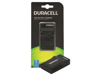 Productafbeelding van Duracell oplader met USB-kabel voor DR9963/EN-EL19